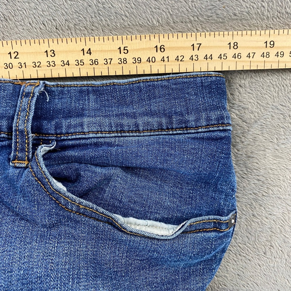 Tommy Hilfiger Jeans Mens 34/32 Blue Fade Whiskers Straight Leg Stretch Denim - Picture 4 of 13